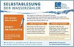Ablesung Wasserz&auml;hler 2024