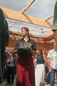 Richtfest der neuen Filterhalle