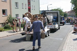Der Wasserverband beim Festumzug