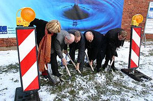  Spatenstich neues Wasserwerk