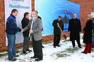  Spatenstich neues Wasserwerk