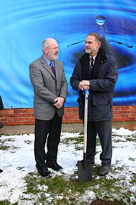  Spatenstich neues Wasserwerk