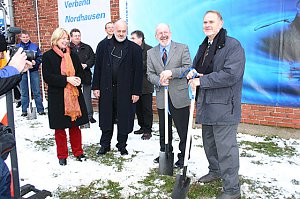  Spatenstich neues Wasserwerk