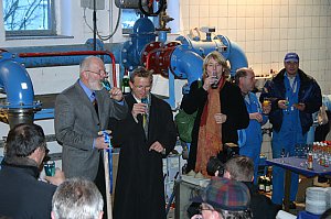  Spatenstich neues Wasserwerk
