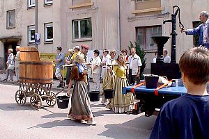 WVN setzt 450 Jahre &ouml;ffentliche Wasserversorgung in Szene.